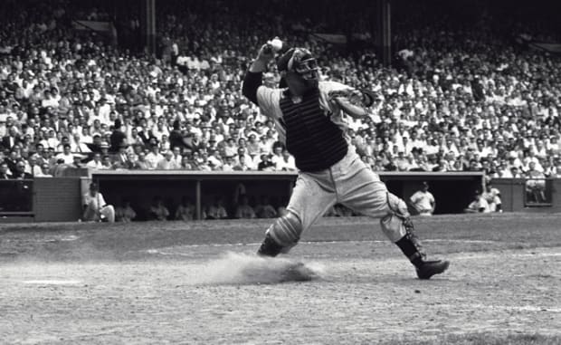 Rare Yogi Berra Photos from the SI Vault - 2 - June 11, 1955